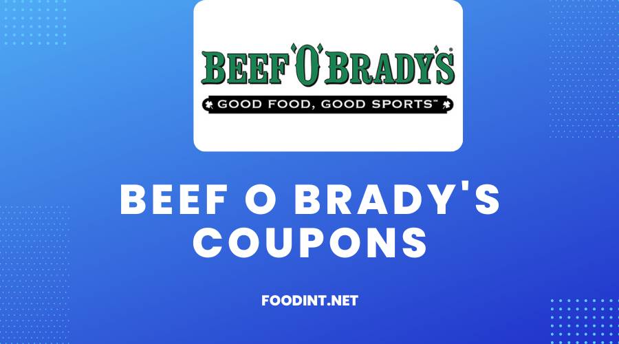 Beef O Brady's Coupons