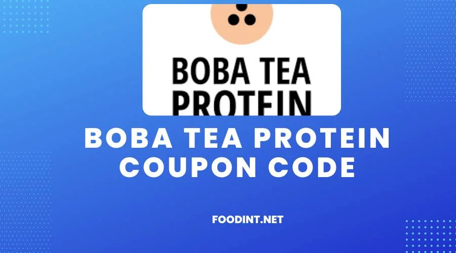 Boba Tea Protein Coupon Code