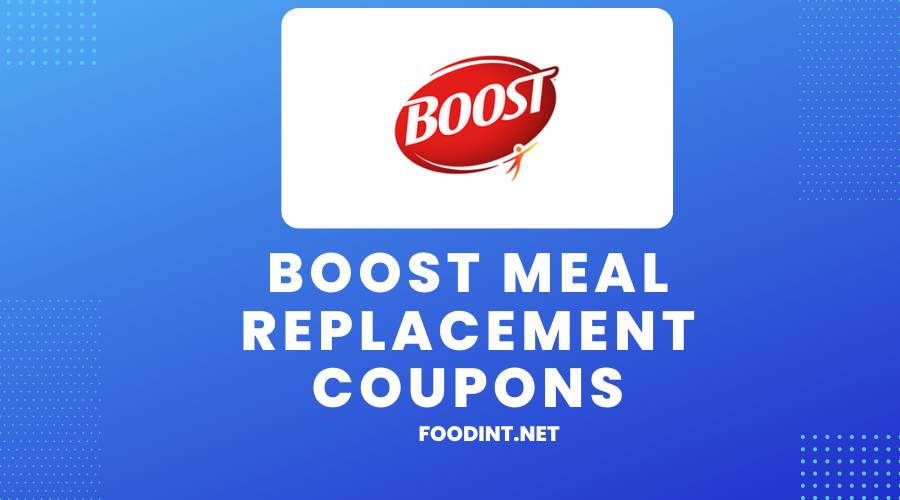 Boost Meal Replacement Coupons