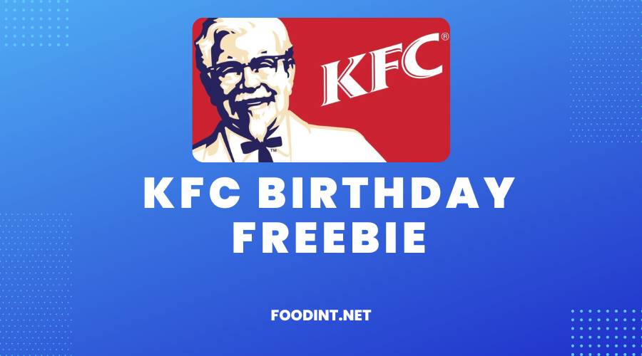 KFC Birthday Freebie
