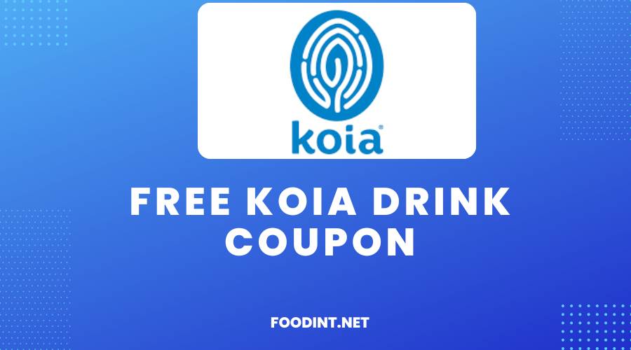 Free Koia Drink Coupon