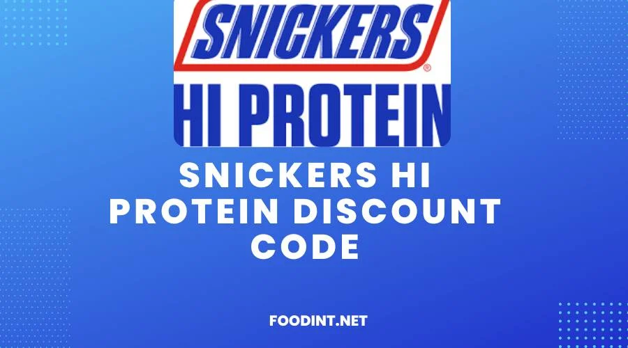 Snickers Hi Protein Discount Code