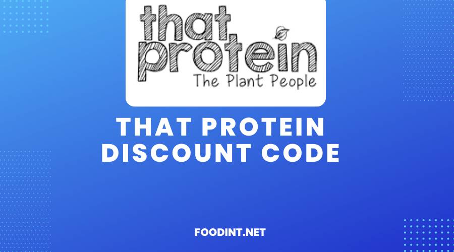 That Protein Discount Code