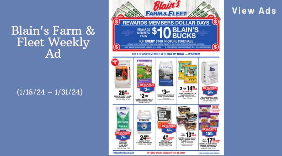 Blain's Farm & Fleet Weekly Ad