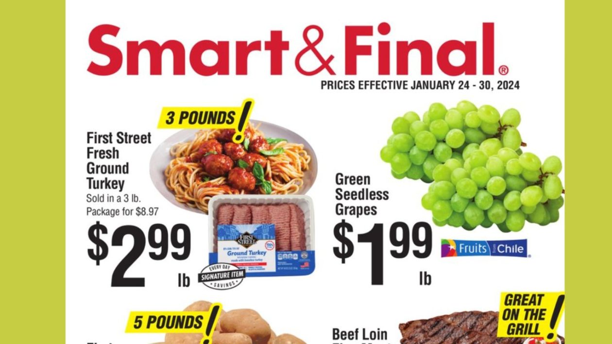 Smart and Final Weekly ad - Jan 24 to Jan 30