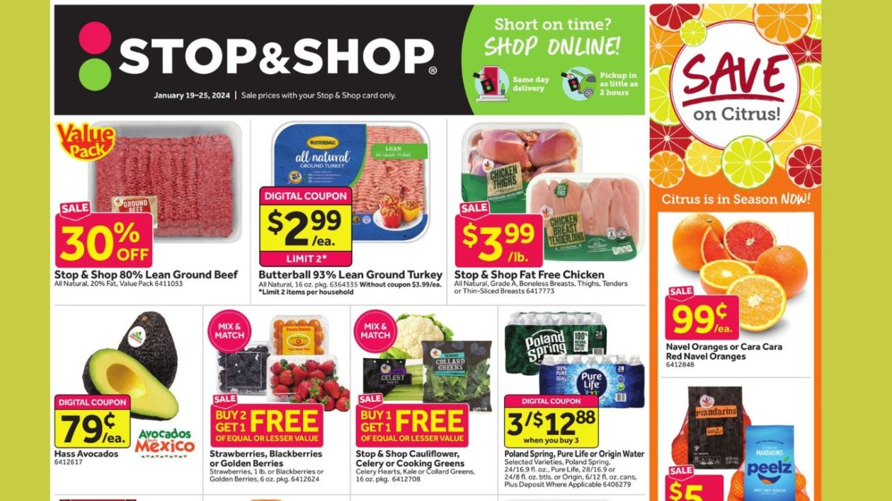 Stop and Shop Flyer This Week - (1/20/24 – 1/35/24)