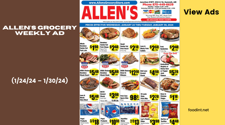 Allen's Grocery Weekly Ad