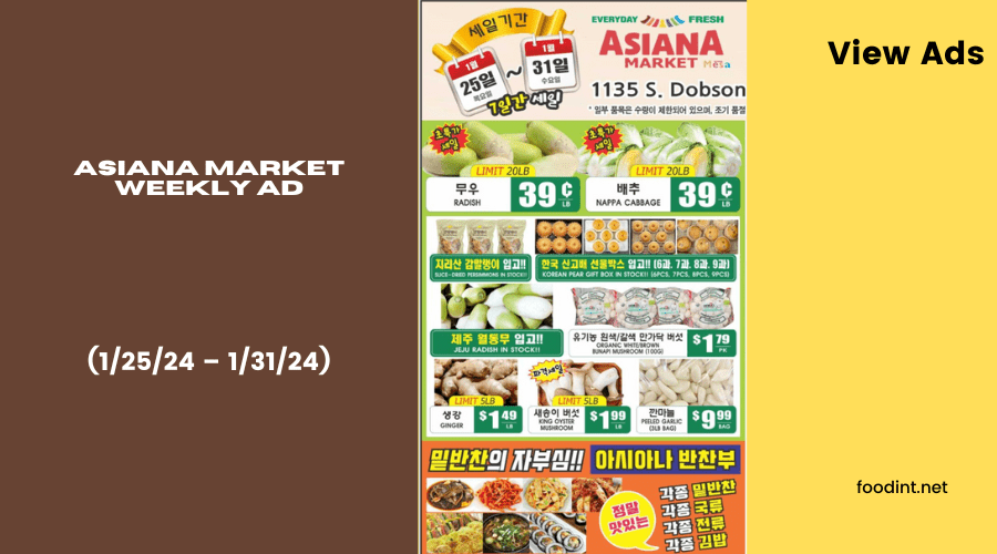Asiana Market Weekly Ad