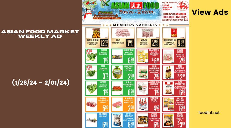 Asian Food Market Weekly Ad