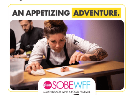 Save 25% to SOBEWFF.